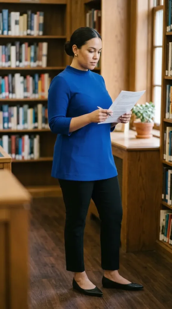 The Structured Tunic & Straight Legs