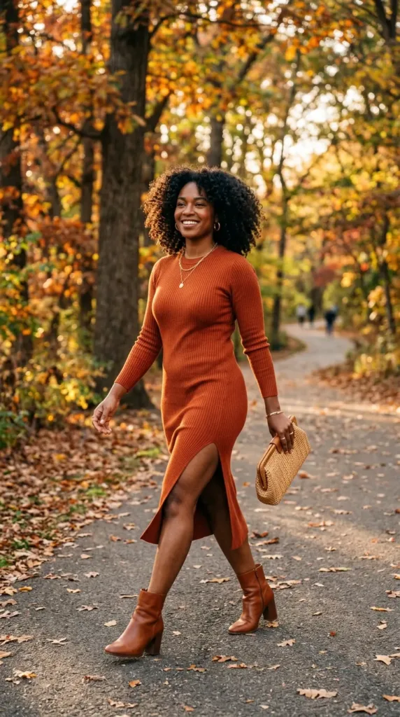 Comfortable plus size birthday dress with side slit and bike shorts