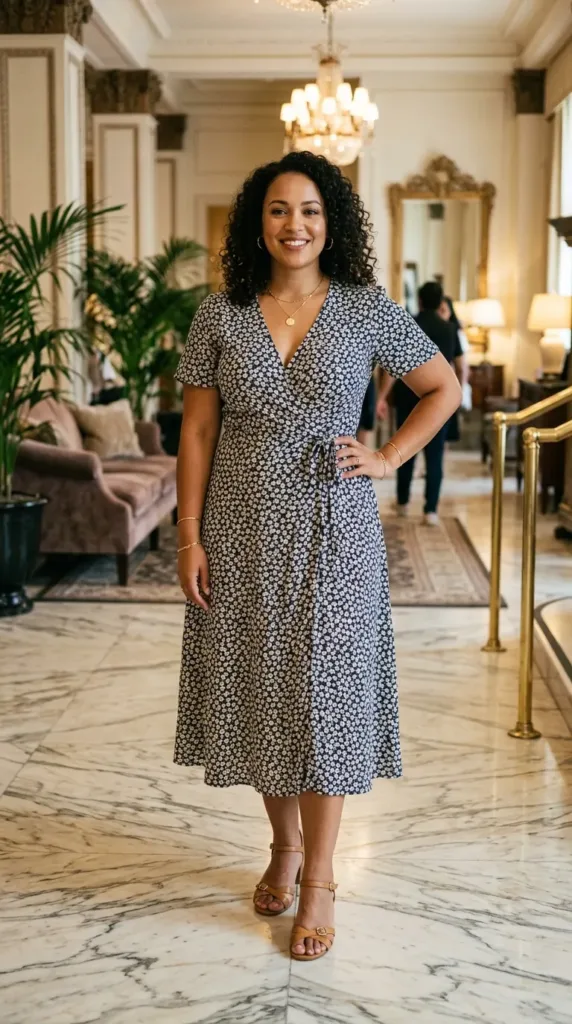 The Tie-Waist Wrap Dress
