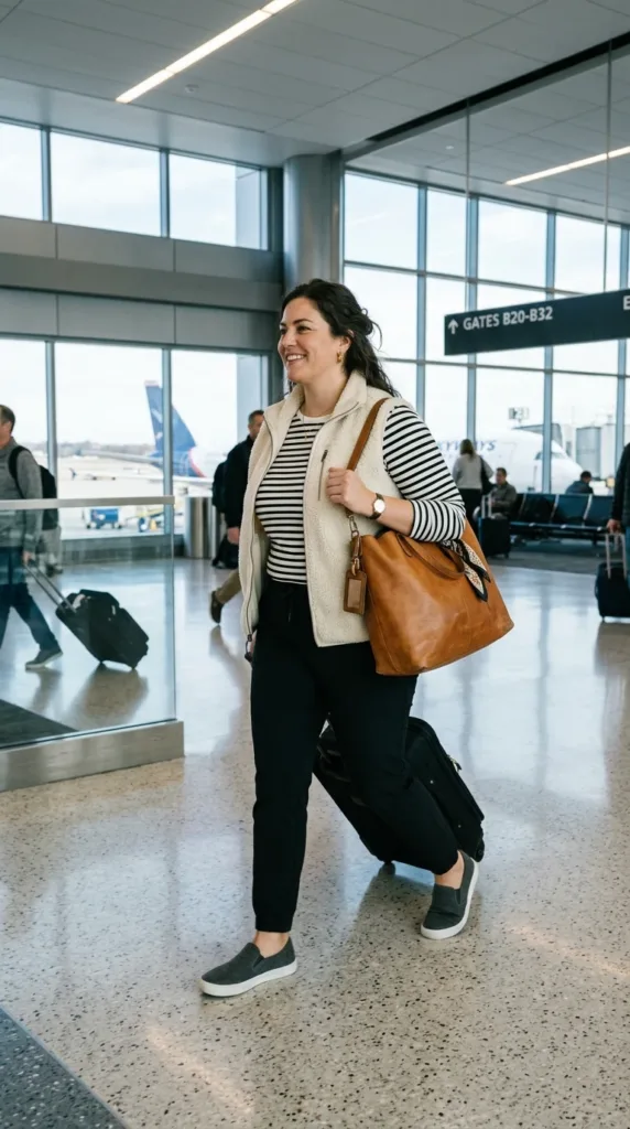 The Travel-Ready Fleece Vest