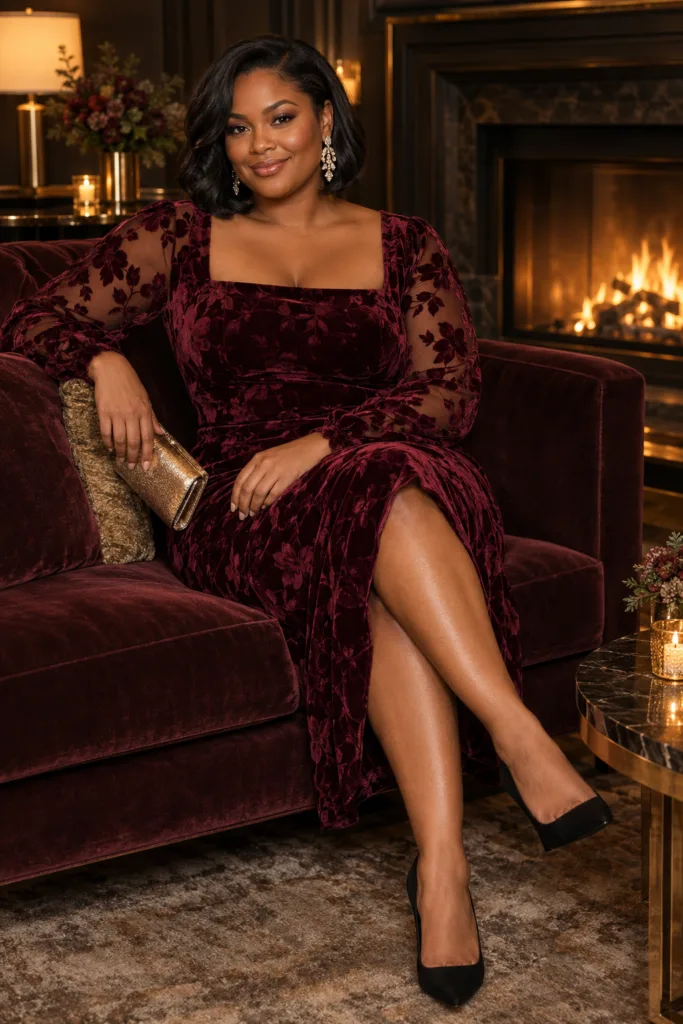 The Velvet Burnout Midi