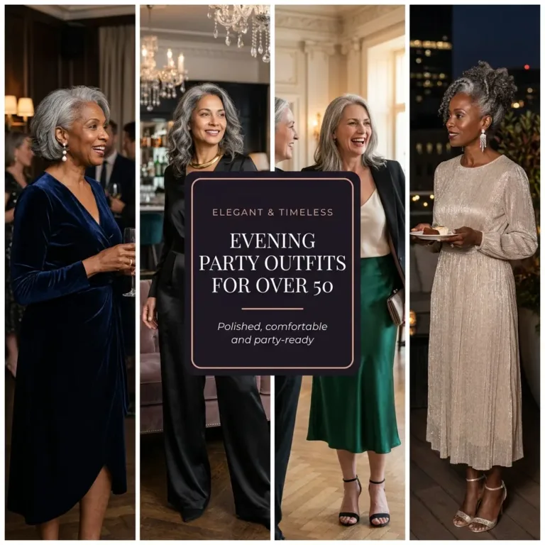10 Best Evening Party Outfits for Over 50 Women