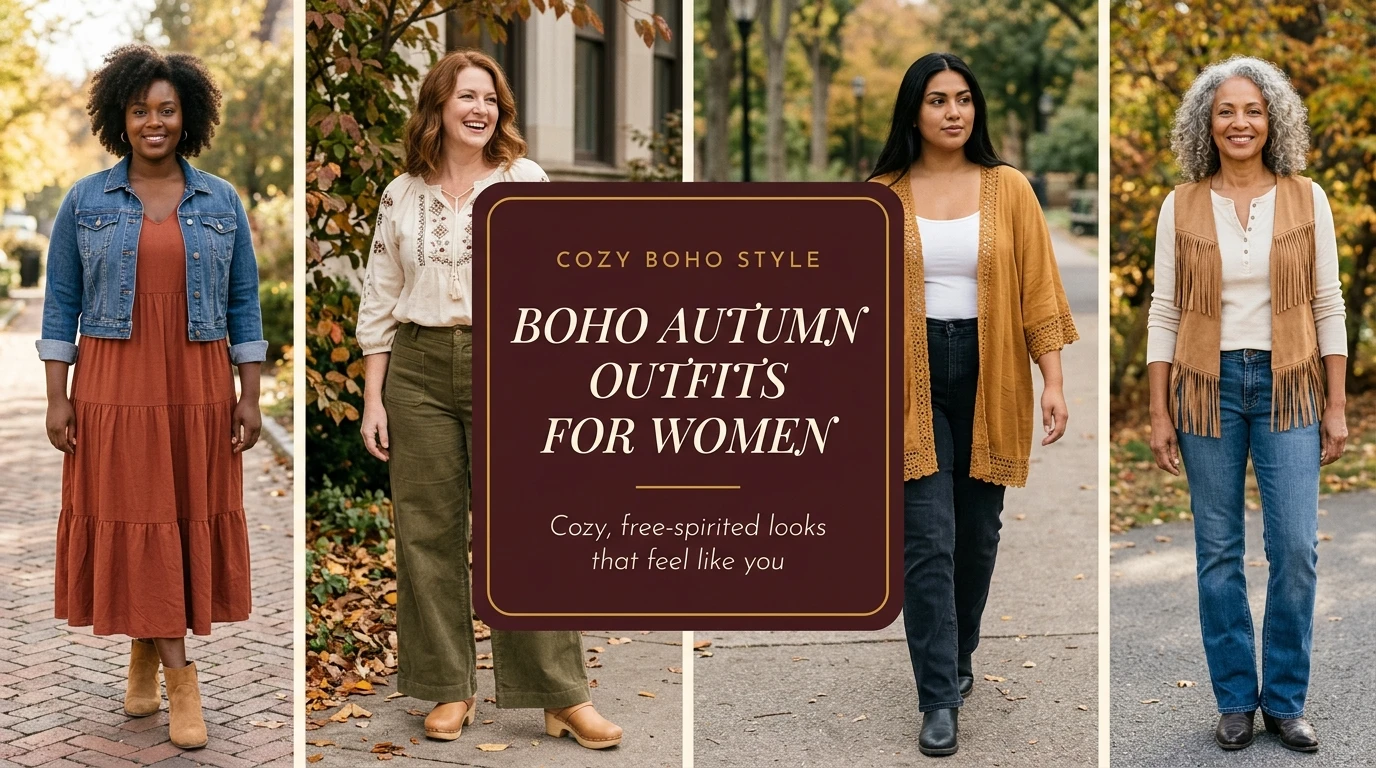 10 Boho Autumn Outfits Women Will Actually Wear