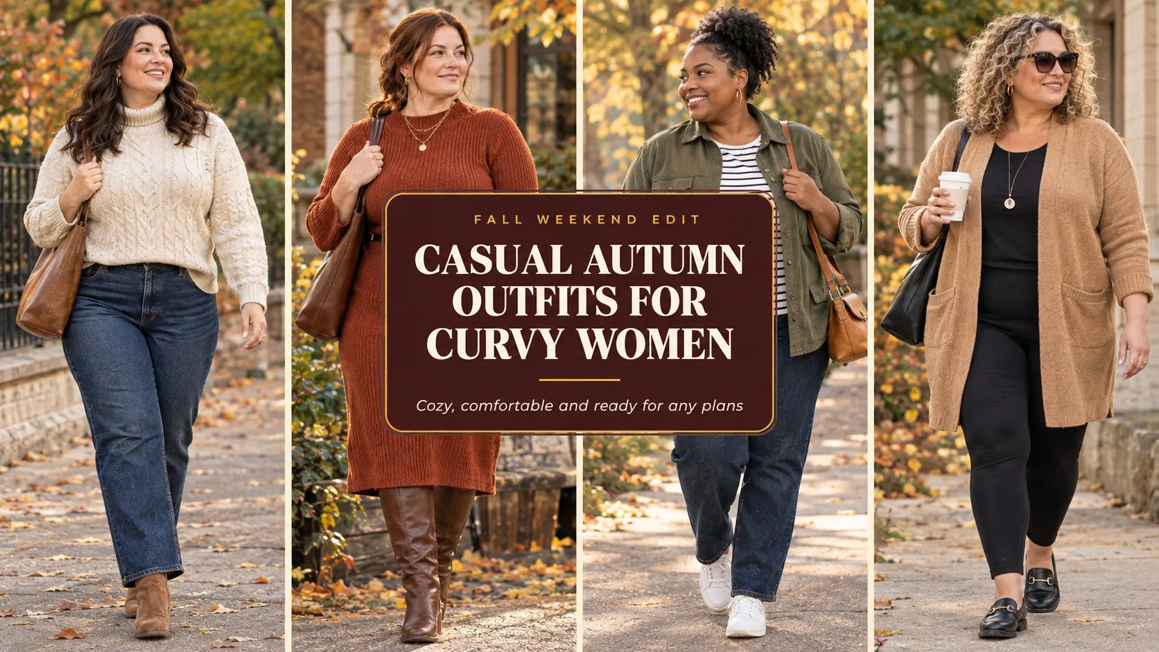 10 Casual Autumn Outfits for Every Curvy Woman
