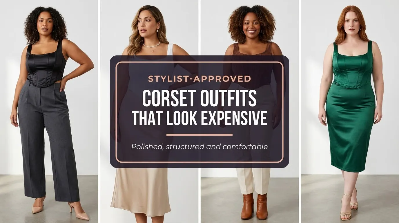 10 Corset Outfit Ideas That Look Expensive on Curvy Women