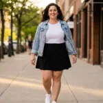 10 Easy Mini Skirt Outfits for Real Curvy Bodies