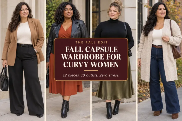 10 Fall Capsule Outfits for Midsize and Plus-Size Women