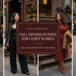 10 Fall Dinner Outfit Ideas for Curvy Women