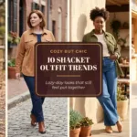 10 Fall Shacket Outfit Ideas for Curvy Women