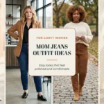 10 Mom Jeans Outfits Curvy Women Will Actually Wear