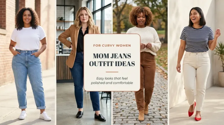 10 Mom Jeans Outfits Curvy Women Will Actually Wear