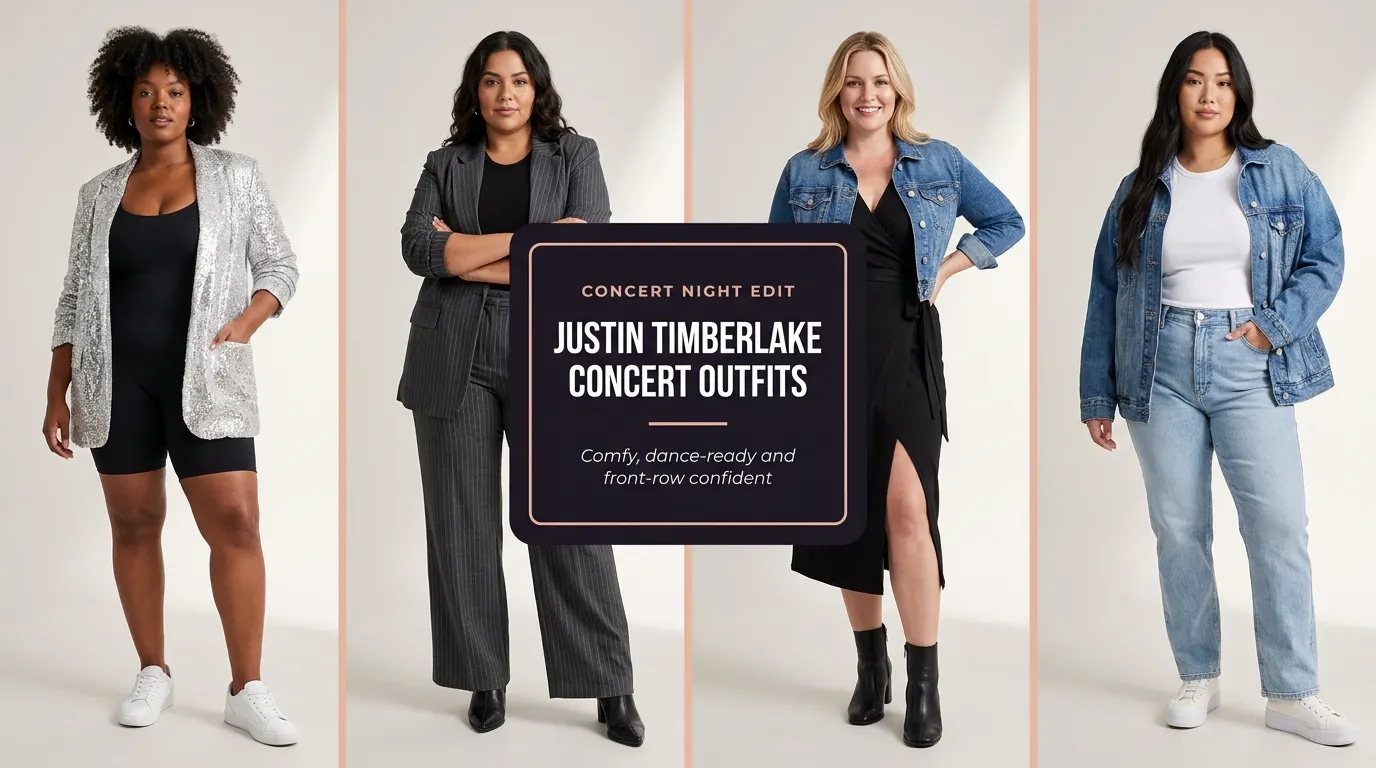 10 Plus-Size Concert Outfits for a Justin Timberlake Show