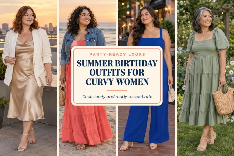 10 Plus Size Summer Birthday Outfits for Curvy Women
