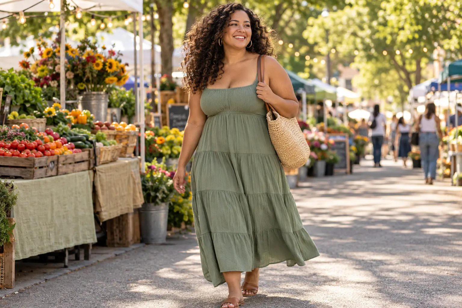 10 Plus Size Summer Sundress Outfits for Curvy Women