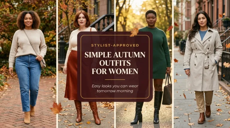 10 Simple Autumn Outfits Women Actually Want to Wear