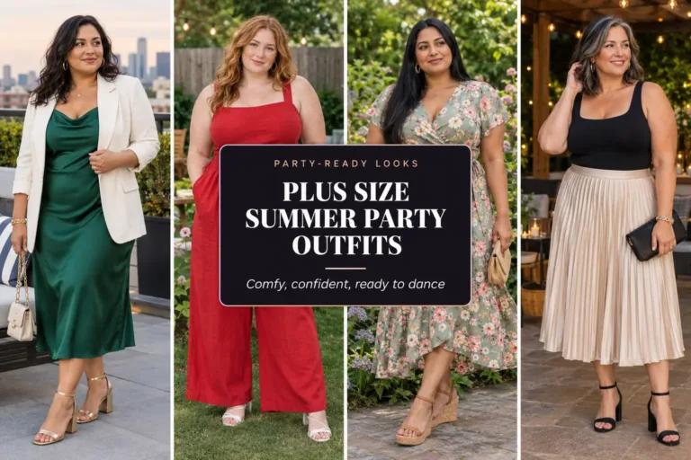 10 Stunning Plus Size Summer Party Outfits for the Curvy Woman