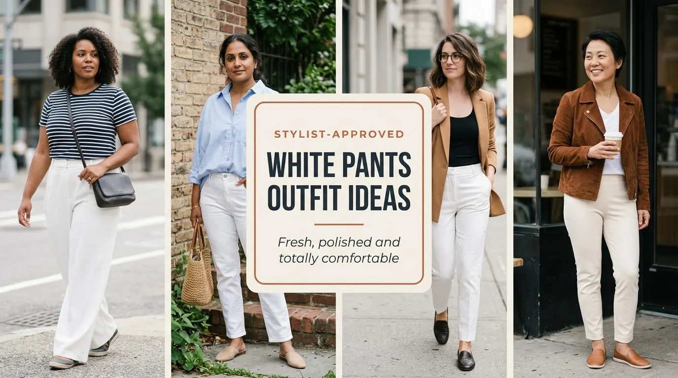 10 Ways to Wear White Pants to Work and Brunch
