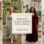 10 Wedding Guest Gowns for a Belly That Feel Gorgeous