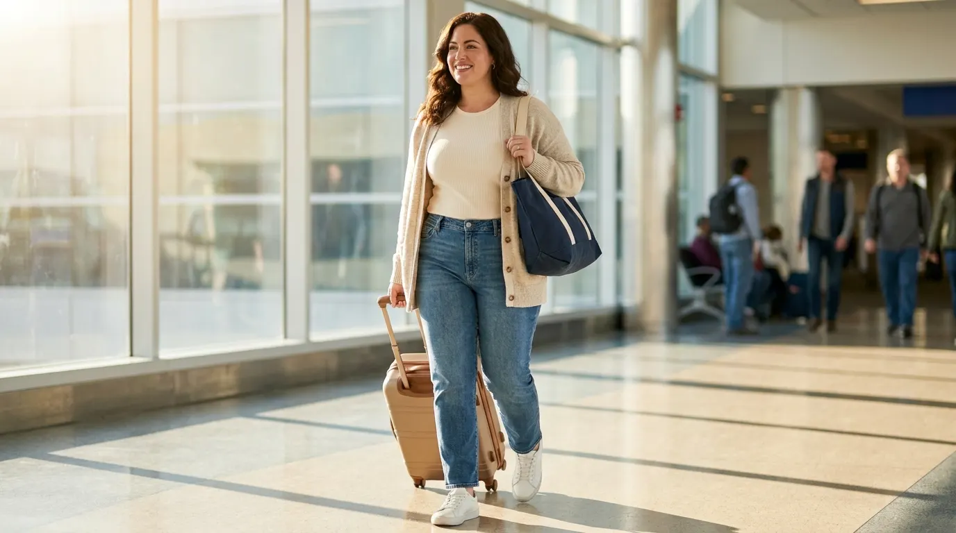10 Women Travel Jeans Outfits for Every Trip