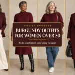 Burgundy Style Guide for Women Over 50