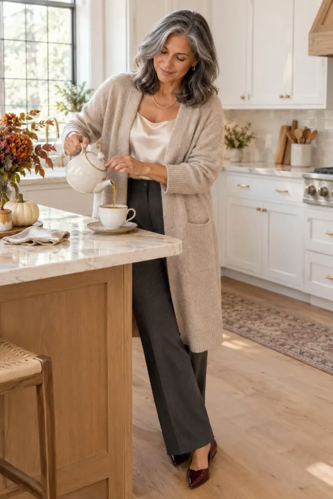 Chic Christmas Lunch Outfit Ideas for Women Over 50