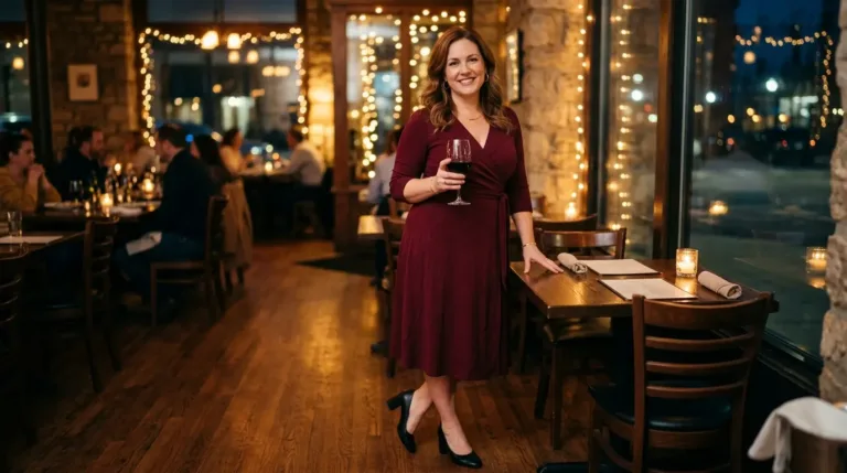 Cozy Romantic Valentine Dinner Outfits for 2026 After 40