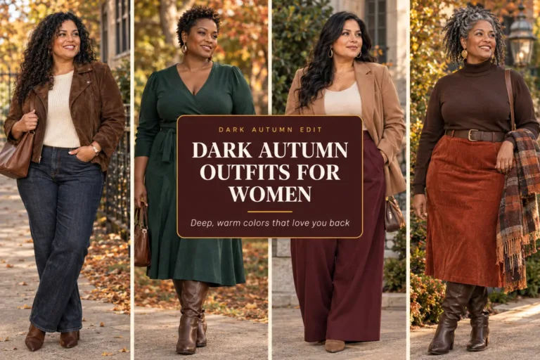 Dark Autumn Outfits for Women 10 Rich Looks to Wear