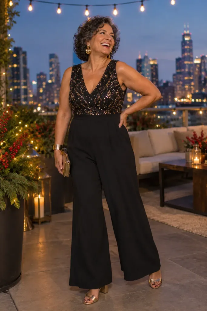 Christmas Cocktail Outfits for Women Over 50 