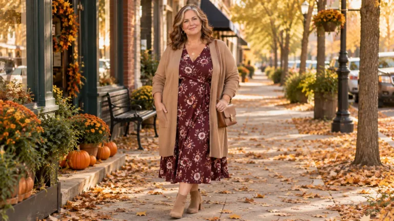 Fall Outfits for Plus-Size Women