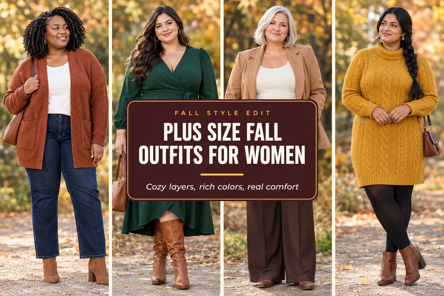 Fall Style Edit Plus Size Autumn Looks