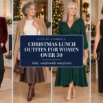 14 Comfortable Chic Christmas Lunch Outfit Ideas for Women Over 50