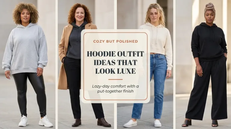 Hoodie Outfits for Weekend Errands and Coffee Dates