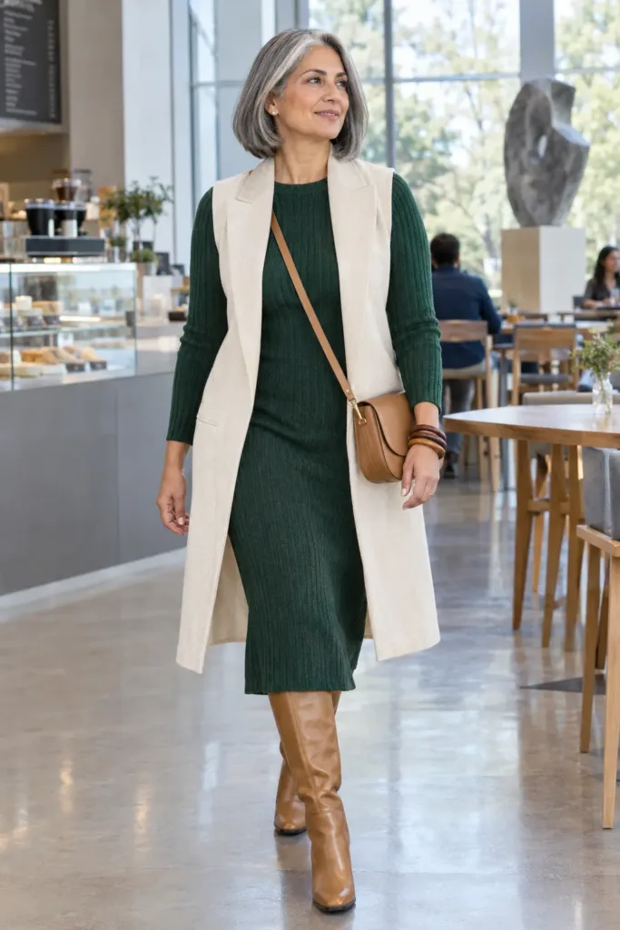 Chic Christmas Lunch Outfit Ideas for Women Over 50