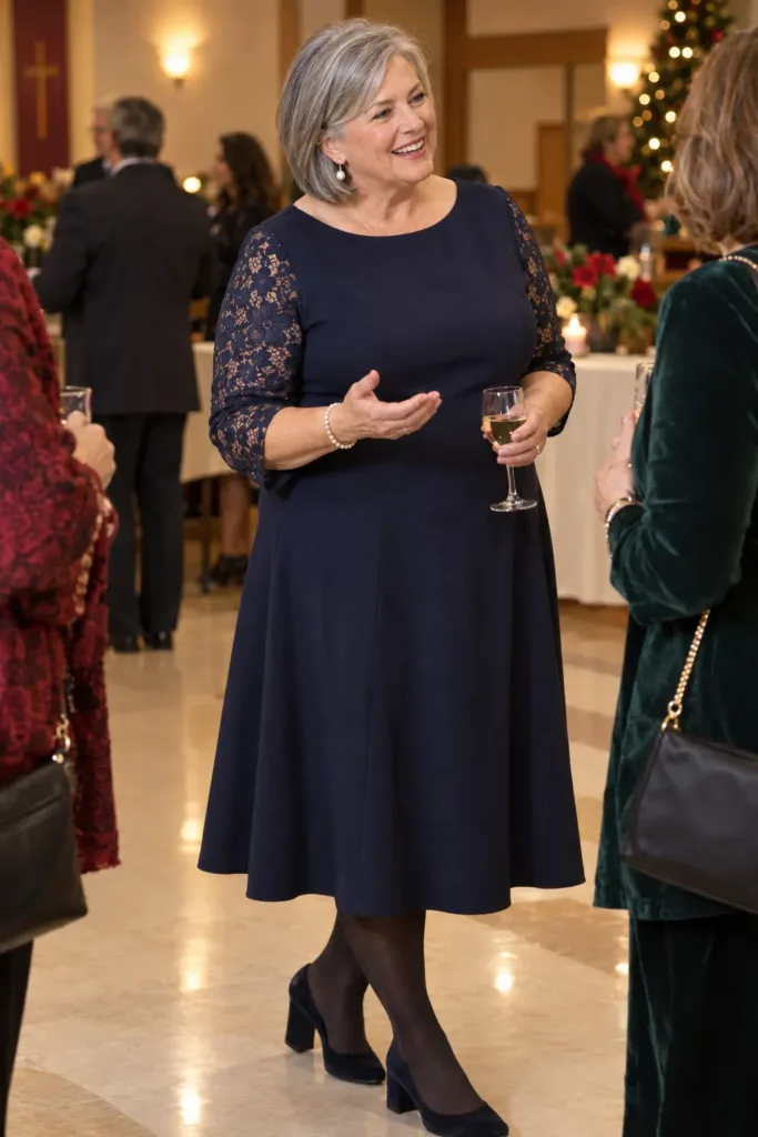 Christmas Cocktail Outfits for Women Over 50 