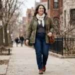 Plus Size Cold Spring Outfits for Curvy Women