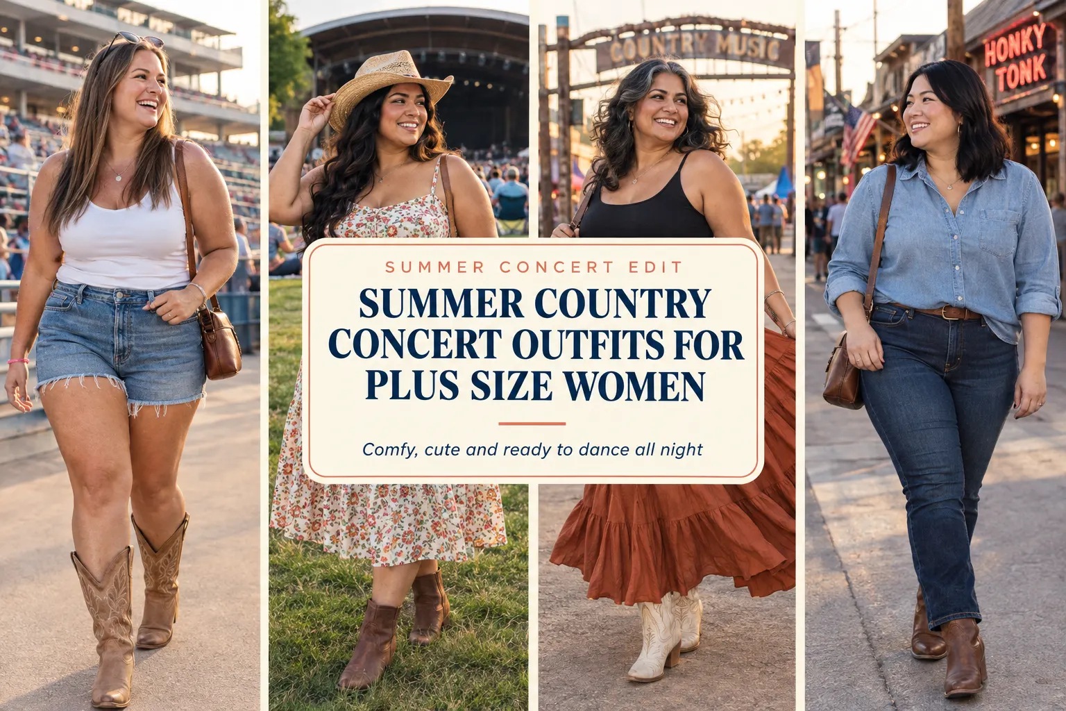 Plus Size Concert Outfits