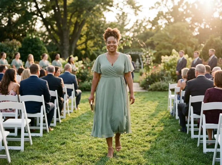 Plus Size Green Wedding Guest Outfits 10 Looks That Work