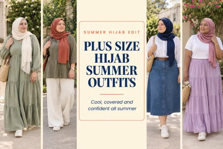 Plus Size Hijab Summer Outfits