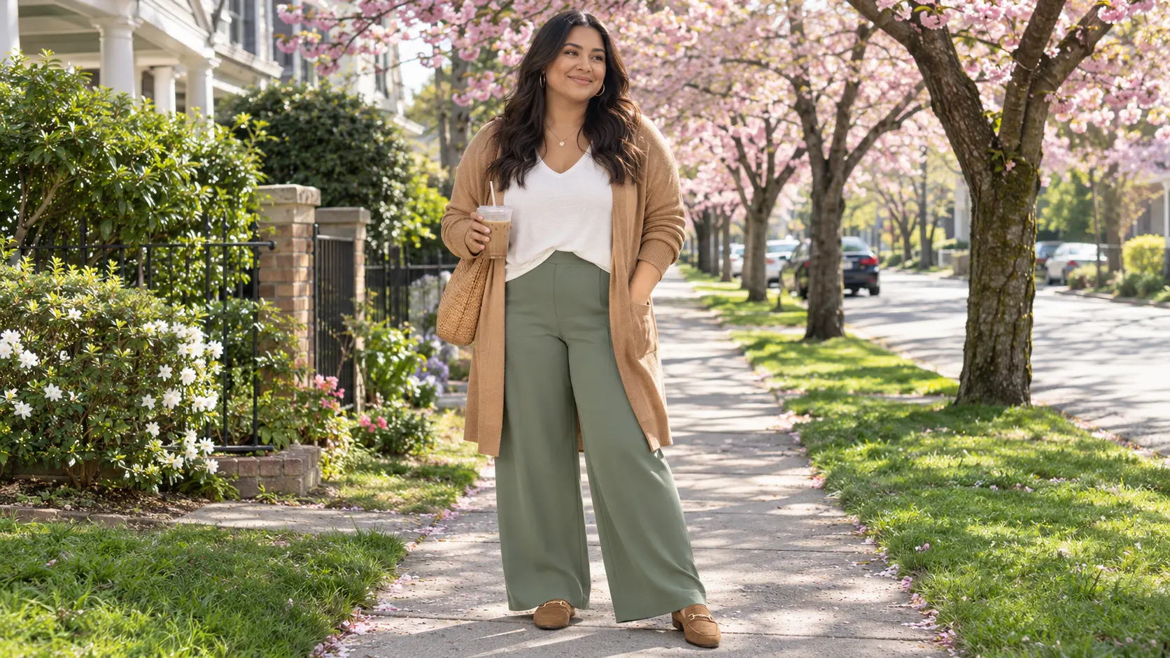 Plus Size Spring Outfits for a Big Stomach That Feel Good
