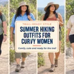 Plus Size Summer Hiking Outfits for Curvy Women