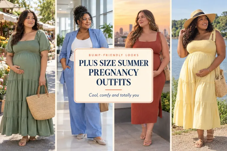 Plus Size Summer Maternity Looks