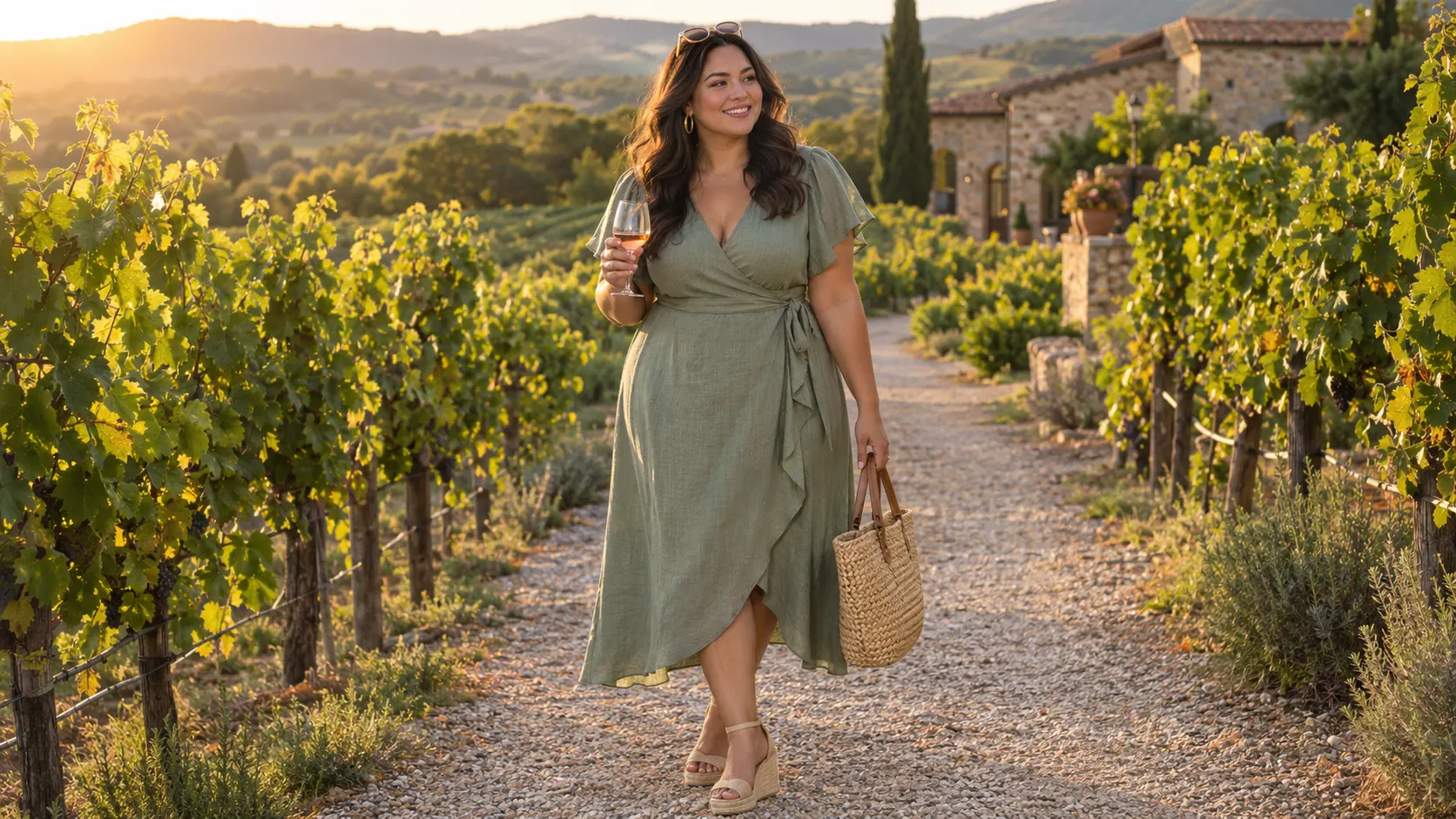 Plus Size Summer Winery Outfits