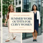 Summer Work Outfits for Curvy Women