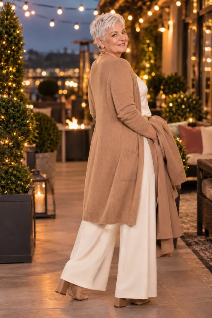 Chic Christmas Outfits for Women Over 50