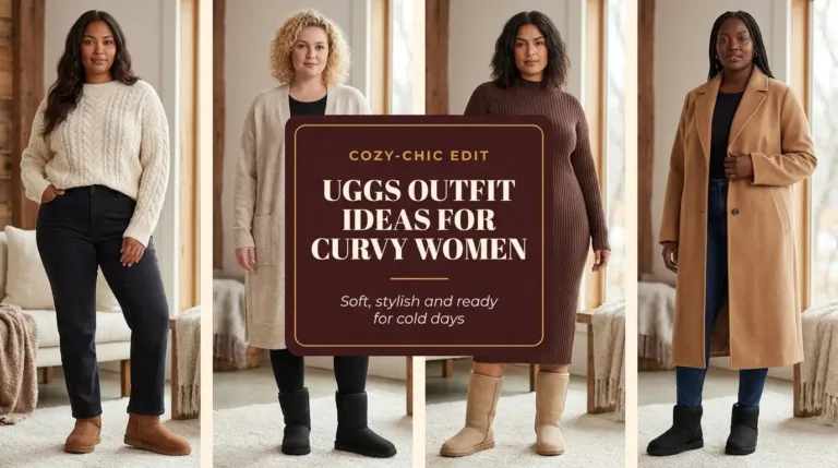 Ugg Boots Outfits for Curvy Women
