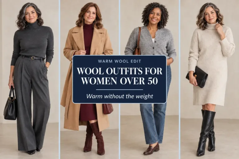 Warm Wool Style for Women Over 50
