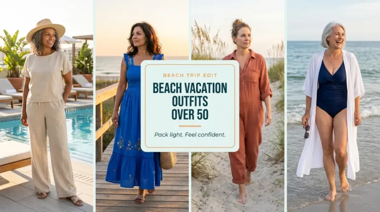 What to Wear on a Beach Vacation Over 50