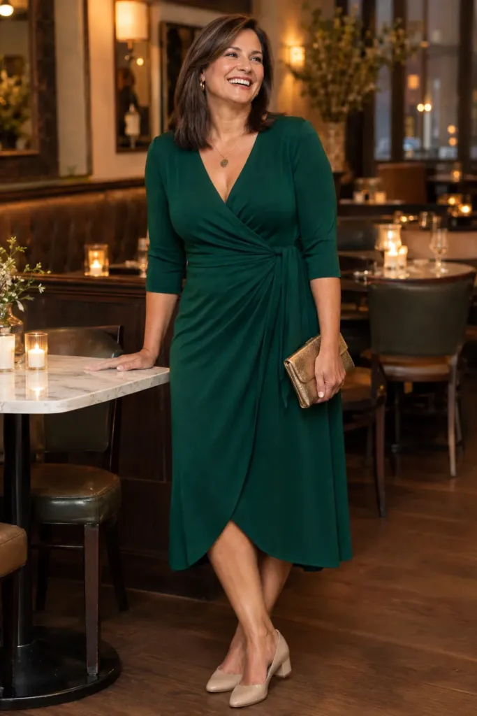 Chic Christmas Lunch Outfit Ideas for Women Over 50